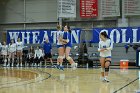 VB vs MHC  Wheaton Women's Volleyball vs Mount Holyoke College. - Photo by Keith Nordstrom : Wheaton, Volleyball, VB